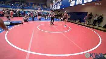 110 lbs Semifinal - Brooklyn Church, Wagoner Takedown Club vs Emily Beckley, Team Tulsa Wrestling Club