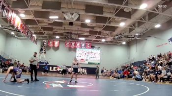 285 lbs Placement Matches (8 Team) - Cason Cross, Lewisburg vs Rex Forsythe, Desoto Central