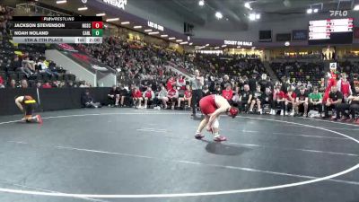 175 lbs 5th & 7th Place - Jackson Stevenson, North Scott vs Noah Noland, Carlisle