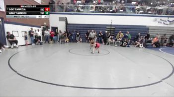 53 lbs Champ. Round 1 - Kole Thomsen, Fighting Squirrels Wrestling Club vs Colt Zamrzla, Homedale Wrestling Club