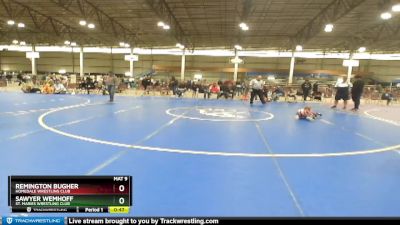 49A 3rd Place Match - Remington Bugher, Homedale Wrestling Club vs Sawyer Wemhoff, St. Maries Wrestling Club