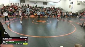 170 lbs Quarterfinal - Dylan Campbell, Cody vs Tucker Sides, Natrona County