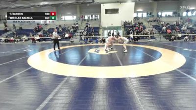 149 lbs 1st Place Match - Tj Martin, Pennsylvania College Of Technology vs Nicolas Balella, Castleton