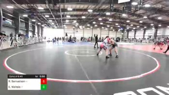 160 lbs Consolation - Rebecca Samuelson, AK vs Ella Nichols, CT