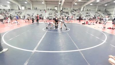 110 lbs Consi Of 4 - Thayer Larson, Illinois Orange & Blue vs Joseph Guastella, Ride Out