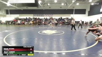 150 lbs Cons. Round 4 - Isaac Acuna, Etiwanda vs Riley Carnes, Temescal Canyon