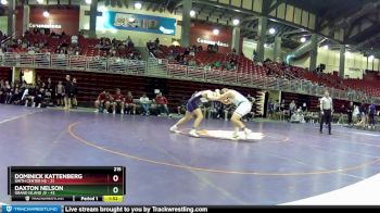 215 lbs Round 1 (4 Team) - Dominick Kattenberg, Smith Center HS vs Daxton Nelson, Grand Island JV