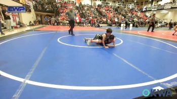 75 lbs Consi Of 4 - Greyson Burney, Henryetta Knights Wrestling Club vs Charles Young, Tahlequah Wrestling Club