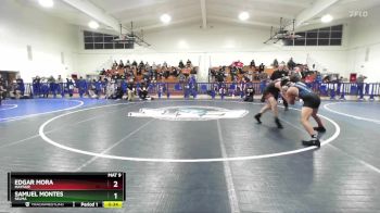 132 lbs Cons. Round 3 - Samuel Montes, Selma vs EDGAR MORA, Mayfair