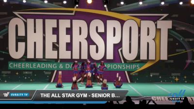 The All Star Gym - Senior Black [2022 L3 Senior - D2 - Small - A] 2022 CHEERSPORT National Cheerleading Championship
