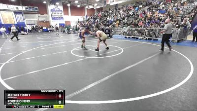 175 lbs Champ. Round 1 - Jeffrei Truitt, Hesperia vs Porfirio Nino, Otay Ranch