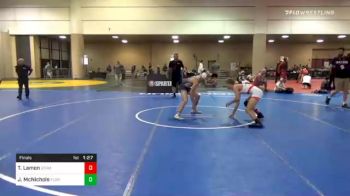 145 lbs Final - Tyler Lamon, The Storm Wrestling Center vs John McNichols, Florida