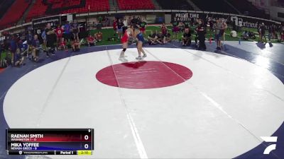 125 lbs Placement Matches (16 Team) - Raenah Smith, Washington 1 vs MIKA YOFFEE, NEVADA GRECO