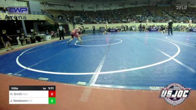 110 lbs Round Of 16 - Holden Smith, Piedmont vs Joseph Noteboom, Bison Takedown Club