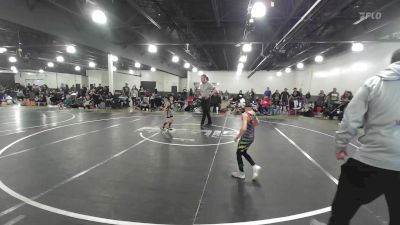 50 lbs Semifinal - Noah Archibeque, No Team vs Bo Hurford, Izzy Style NM Beast