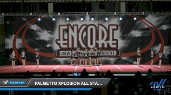 Palmetto Xplosion All Star Cheer Bomb Squad [2021 L3 Senior - D2 Day 2] 2021 Encore Championships: Charlotte Area DI & DII