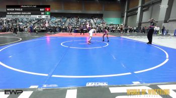 96 lbs Consi Of 16 #2 - Nixen Thiele, Mantanona TC vs Alexander Guillen, Scotsmen Wrestling Club