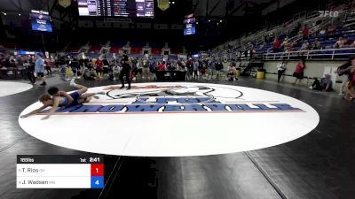 165 lbs Cons 8 #1 - Trae Rios, OK vs Jarrett Wadsen, MN