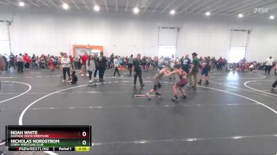 90 lbs Round 2 - Nicholas Nordstrom, Cobra Wrestling Club vs Noah White, Eastside Youth Wrestling