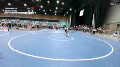 87-91 lbs Round 3 - Connor Minto, Grizzly Youth Wrestling vs James Masten, Spanish Springs Wrestling Club