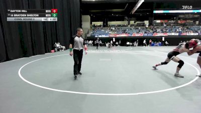 165 lbs Cons. Round 2 - 15 Brayden Shelton, Missouri Valley vs Dayton Hill, Missouri Valley