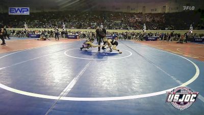 88 lbs Round Of 32 - Max Miner, Prodigy Elite Wrestling vs Marcus Hernandez, Lone Grove Takedown Club