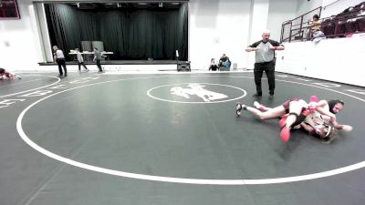96 lbs Rr Rnd 1 - Jordan Rasberry, Wilson-Henryetta vs Breanne Baldillez, Warner