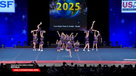Truro Allstar Cheer & Tumble - Royals [2025 L5 International Open Semis] 2025 The Cheerleading Worlds