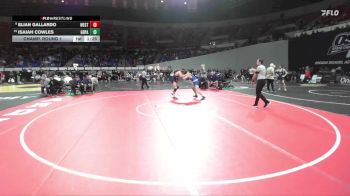 6A Boys 165 lbs Champ. Round 1 - Isaiah Cowles, Grants Pass Boys vs Elian Gallardo, Westview Boys
