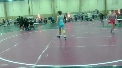 132 lbs Rr Rnd 3 - Max Pogline, Unattached vs Zachary Ward, Unattached