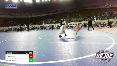 85 lbs 2nd Place - Carsten Reiss, Keystone Wrestling Club vs Maddox Mejia, Prodigy Elite Wrestling