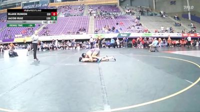 141 lbs Round 1 (16 Team) - Jacob Ruiz, Life University vs Blake Runion, Corban University