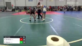 113 lbs Semifinal - Artie Carranza, Genesis vs Mark Marum, Alaska Avalanche Black