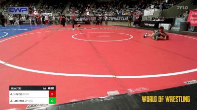 55 lbs Semifinal - Jionni Garcia, Nebraska Elite vs Jasper Lockett Jr, Cowboy Wrestling Club