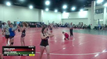 125 lbs Round 6 (8 Team) - Grace Drueke, Nebraska Black Widows vs Emma Kosza, Wellington