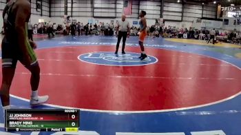 175 lbs Round 1 (4 Team) - Jeremiah Lambert, WRESTLING WAREHOUSE vs Masiah Moton, HEAVY HITTING HAMMERS