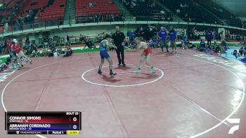 120 lbs Placement (16 Team) - Connor Simons, Utah Gold vs ABRAHAM CORONADO, Nevada GOLD