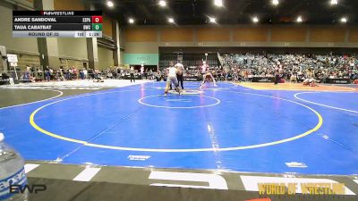 200 lbs Round Of 32 - Andre Sandoval, España Wrestling vs Taua Cabatbat, Buckaroo Wrestling Club
