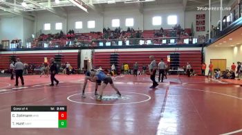 141 lbs Consolation - Chase Zollmann, Wyoming vs Tyler Hunt, Navy Prep