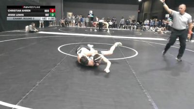 133 lbs Champ. Round 2 - Christian Ahren, Morningside (Iowa) vs Jesse Lewis, Wayland Baptist (Texas)