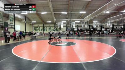 138 lbs Quarterfinal - Adrian Canales, Garage Trained vs Jimmy Suldbayar, Nova Wrestling Club