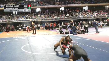 6A 190 lbs Cons. Round 3 - Gabrielle Carter, Houston Clear Lake vs Annalisa Afrifa, Lewisville Hebron