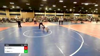 50 lbs Semifinal - Aiden Orbeta, So Cal Grappling vs Tayven Kem, Ravage