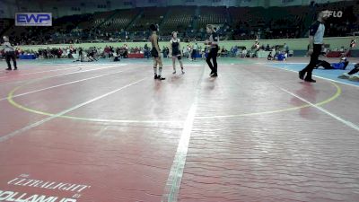 118 lbs Quarterfinal - Mckenna Wilson, Union Girls JH vs Hailey Whitley, Tahlequah Middle School