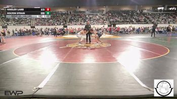 130 lbs Round Of 16 - Kinsler Lamb, Altus JH vs Kolton STRAIN, Berryhill High School