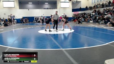 132G Cons. Semi - LAYLAH WOOTEN, Wasilla High School vs Amelia Bowdish, Colony High School