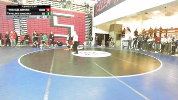 144 lbs Consolation - Michael Jenkins, Chicopee vs Freddie Mahoney, Duxbury