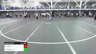 165 lbs Consi Of 32 #2 - Brooks Gable, Air Force Academy vs Jake Slotnick, Hofstra - UnAttached