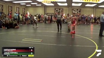 Quarterfinal - Logan Hartzell, Warhawks vs Justus Burns, Elite Wrestling