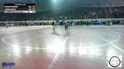 160 lbs Consi Of 16 #1 - Rogan Zembas, Prague vs Aiden Bruce, Keystone Kids Wrestling Club